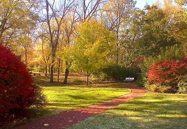 A Lamoni walking trail.