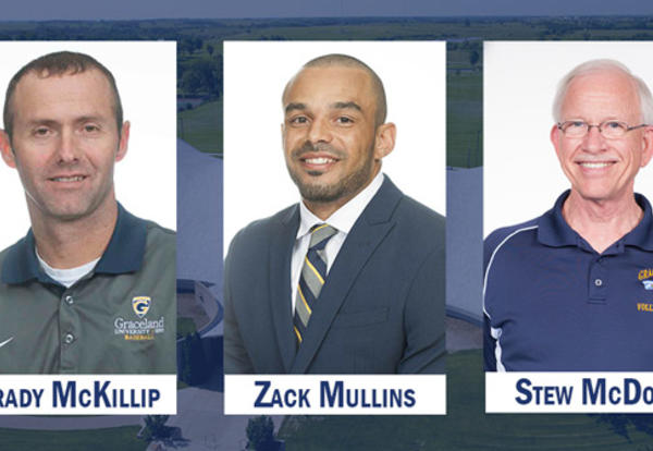 Athletic faculty: Brady McKillip, Zack Mullins and Stew McDole