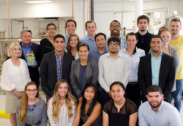 Ken and Cindy McClain with their 2017 intern students