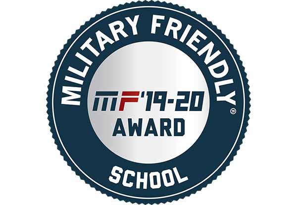 Badge - Military Friendly Schools Designation 2019-20