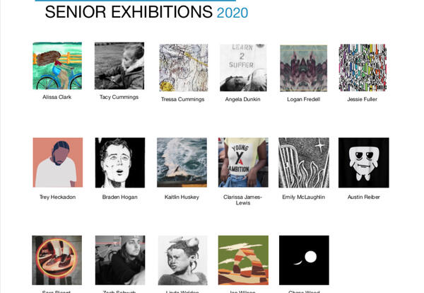 Graceland visual art and graphic design graduates share their 2020 senior exhibitions in a digital catalogue.