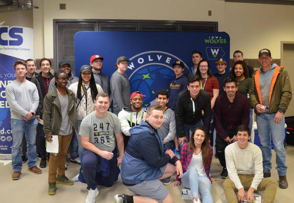 Graceland's sport marketing class