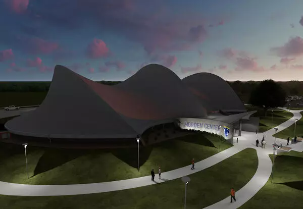 Rendering of Graceland University Morden Center gymnasium