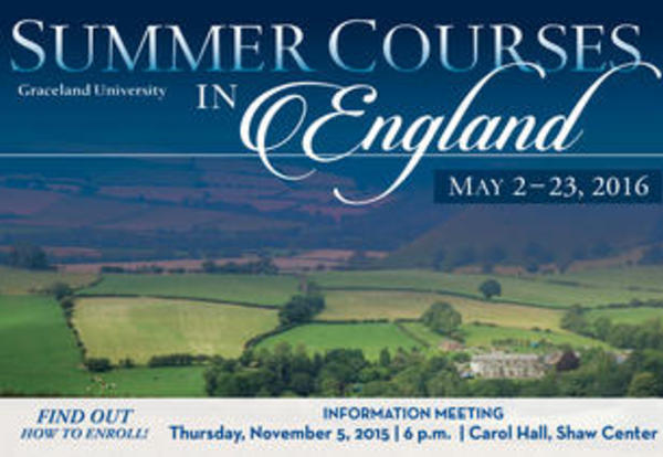 Graceland University Announces Summer Courses in England