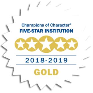 Champions of Character 2018-2019 Gold