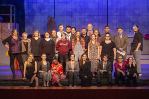 theatre cast and crew group photo