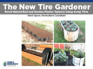 Cover of the book, The New Tire Gardner