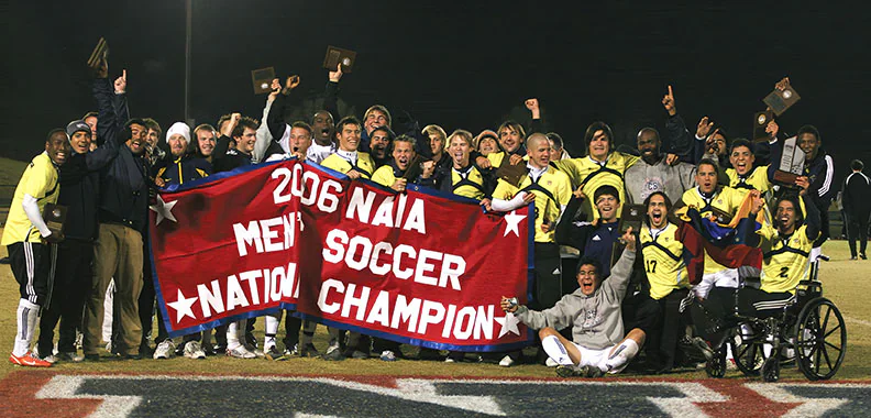2006 NAIA Men's Soccer National Champions - Graceland University